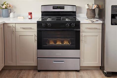 gas stove with time bake